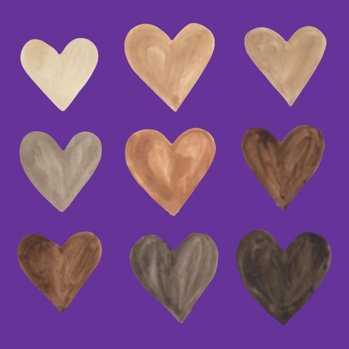 Melanin Hearts Visor