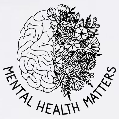 Mental Health Matters Human Brain Illness Awareness T-Shirt
