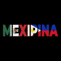 Mexipina Half Mexican Filipina With Mexico Philippines Flag Cooling Performance Crew T-Shirt