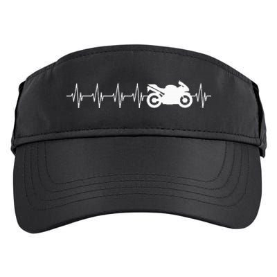 Motorcycle Heartbeat Adult Drive Performance Visor