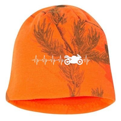 Motorcycle Heartbeat Kati - Camo Knit Beanie