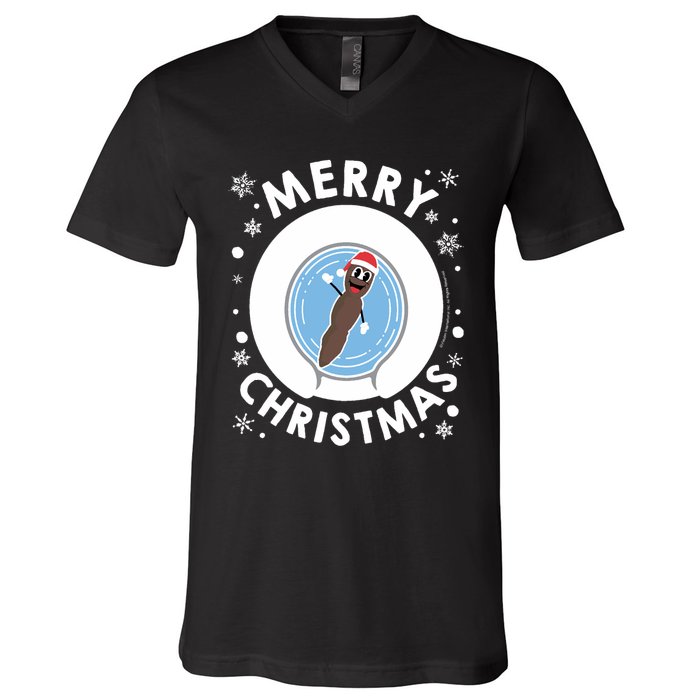 Mr Hankey Merry Christmas V-Neck T-Shirt