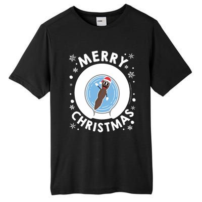 Mr Hankey Merry Christmas Tall Fusion ChromaSoft Performance T-Shirt