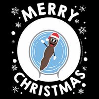 Mr Hankey Merry Christmas Drawstring Bag