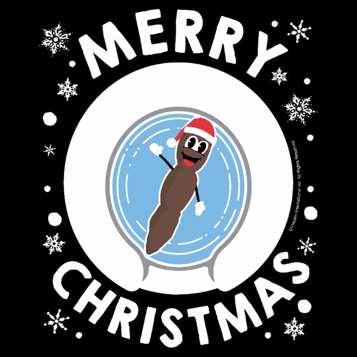 Mr Hankey Merry Christmas Drawstring Bag