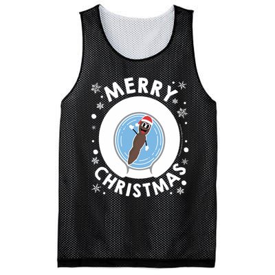 Mr Hankey Merry Christmas Mesh Reversible Basketball Jersey Tank