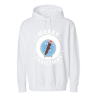 Mr Hankey Merry Christmas Garment-Dyed Fleece Hoodie