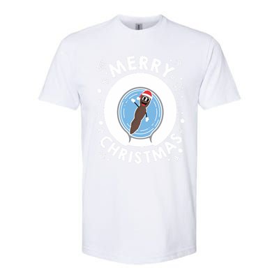 Mr Hankey Merry Christmas Softstyle CVC T-Shirt