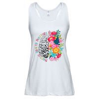 Mental Health Matters Gift Human Brain Illness Awareness Ladies Essential Flowy Tank