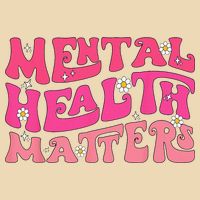 Mental Health Matters Groovy Psychologist Therapy Squad Zip Tote Bag