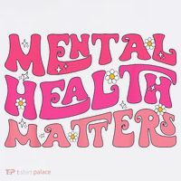 Mental Health Matters Groovy Psychologist Therapy Squad Button