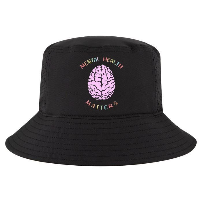 Mental Health Matters Brain Cool Comfort Performance Bucket Hat