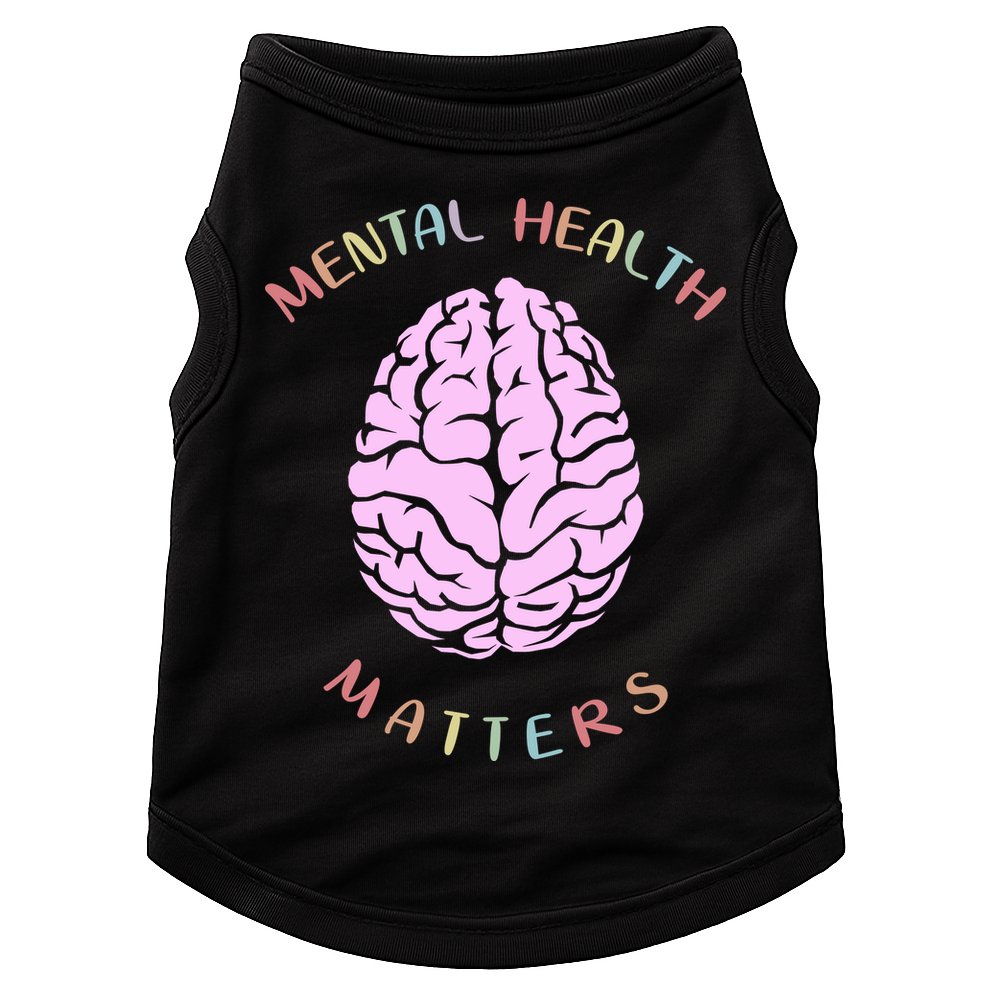 Mental Health Matters Brain Doggie Tank