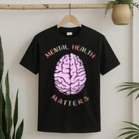Mental Health Matters Brain T-Shirt