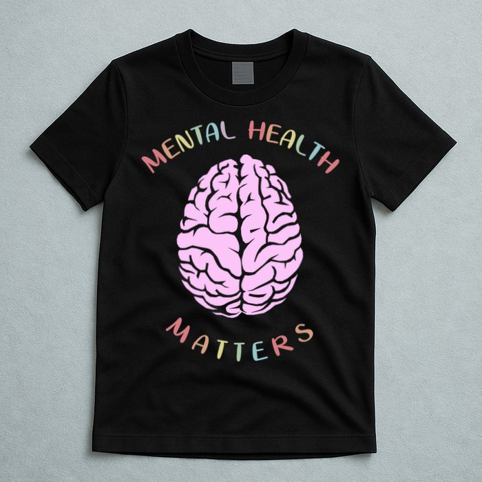 Mental Health Matters Brain T-Shirt