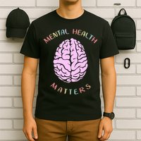 Mental Health Matters Brain T-Shirt