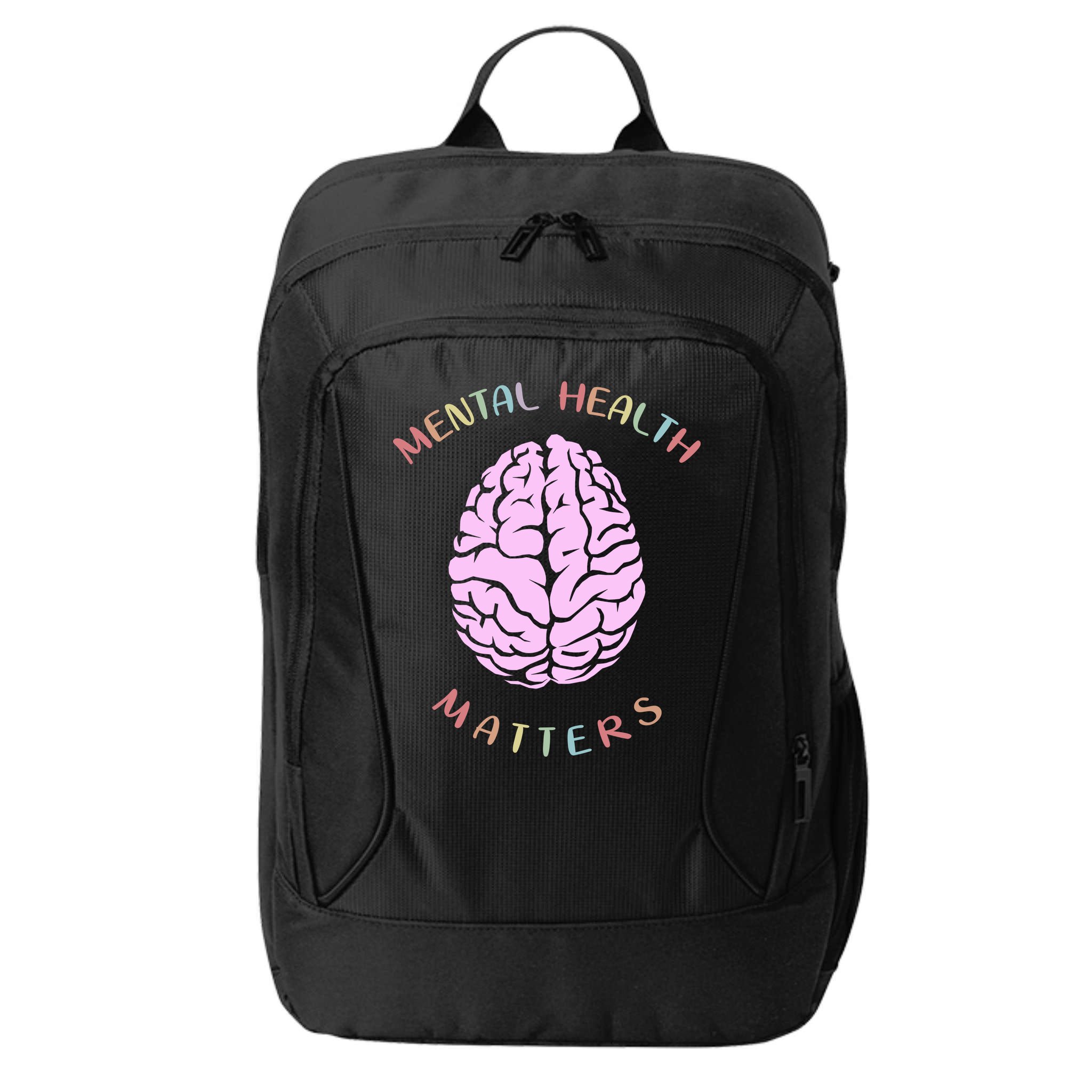 Mental Health Matters Brain City Backpack