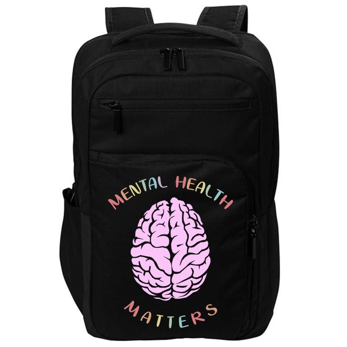 Mental Health Matters Brain Impact Tech Backpack