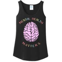 Mental Health Matters Brain Ladies Essential Tank