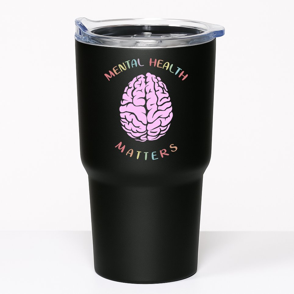 Mental Health Matters Brain Tumbler