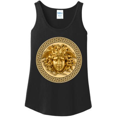 Medusa Head Myth Gorgon Snake Hair Greek Mythology Ladies Essential Tank