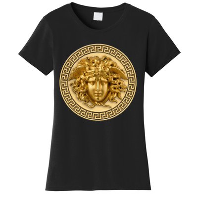 Medusa Head Myth Gorgon Snake Hair Greek Mythology Women's T-Shirt