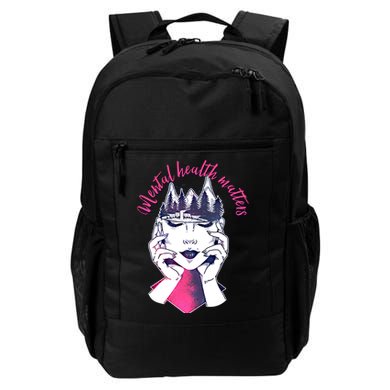 Mental Health Matters S Care Positivity Natural Forest Cute Gift Backpack