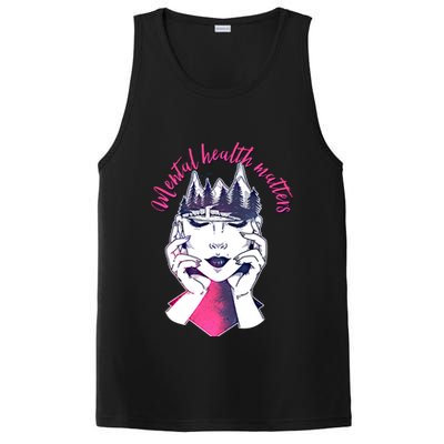 Mental Health Matters S Care Positivity Natural Forest Cute Gift PosiCharge Competitor Tank