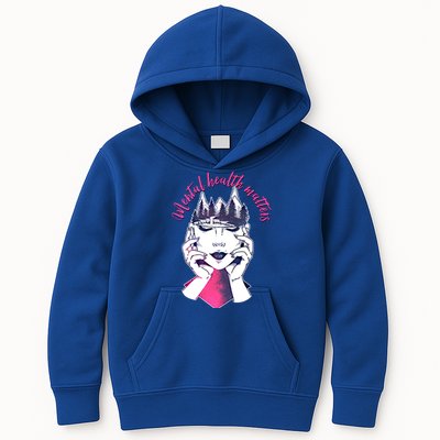 Mental Health Matters S Care Positivity Natural Forest Cute Gift Kids Hoodie