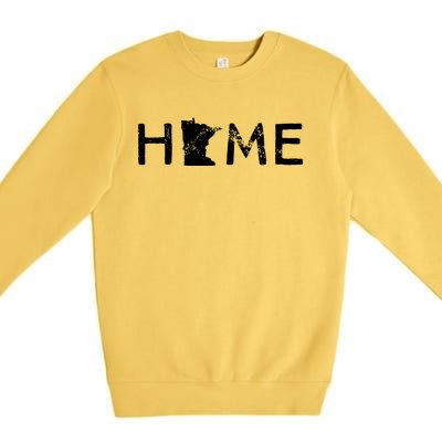 Minnesota Home Mn State Pride Premium Crewneck Sweatshirt