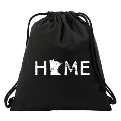 Minnesota Home Mn State Pride Drawstring Bag
