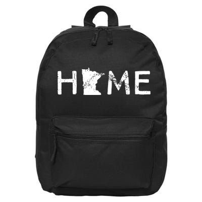 Minnesota Home Mn State Pride 16 in Basic Backpack