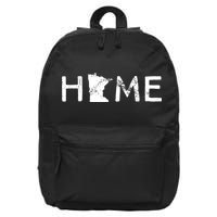 Minnesota Home Mn State Pride 16 in Basic Backpack