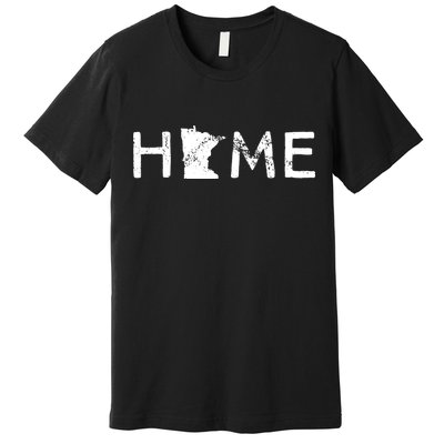 Minnesota Home Mn State Pride Premium T-Shirt