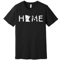 Minnesota Home Mn State Pride Premium T-Shirt