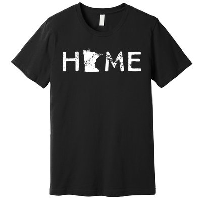 Minnesota Home Mn State Pride Premium T-Shirt