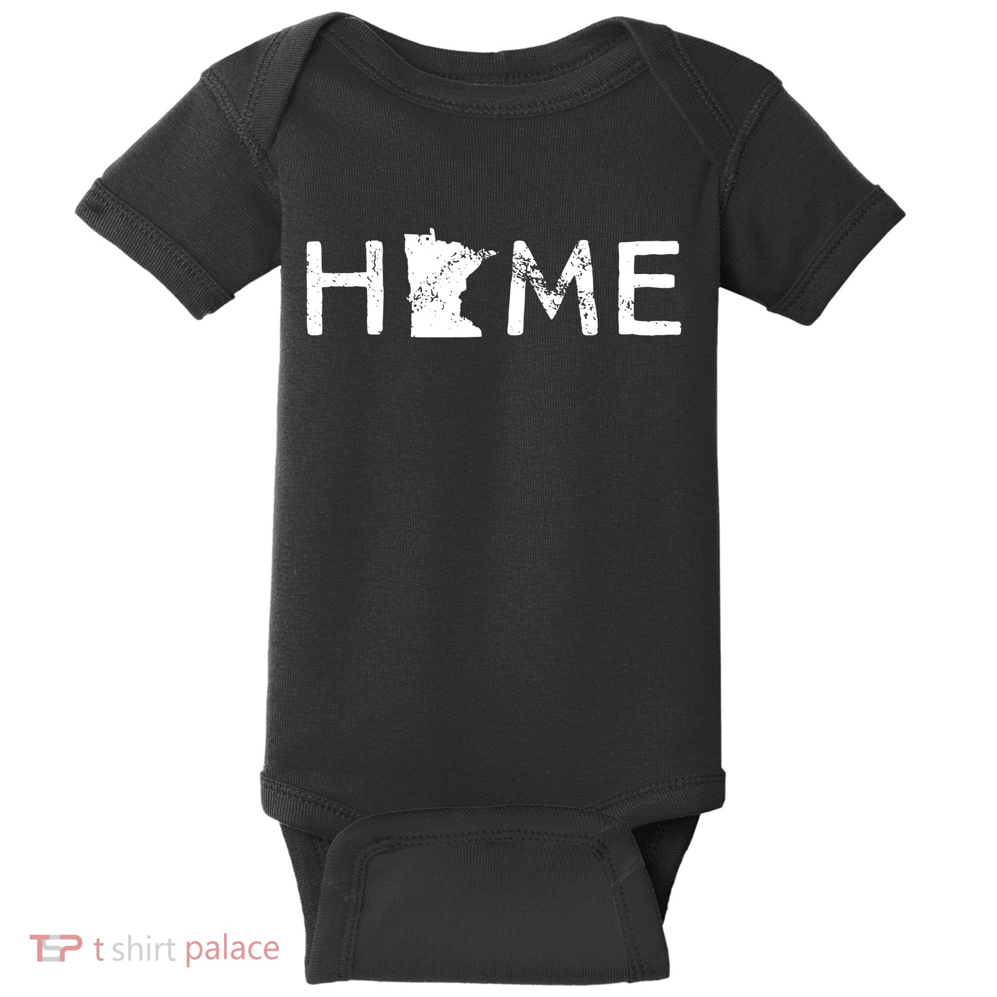 Minnesota Home Mn State Pride Baby Bodysuit