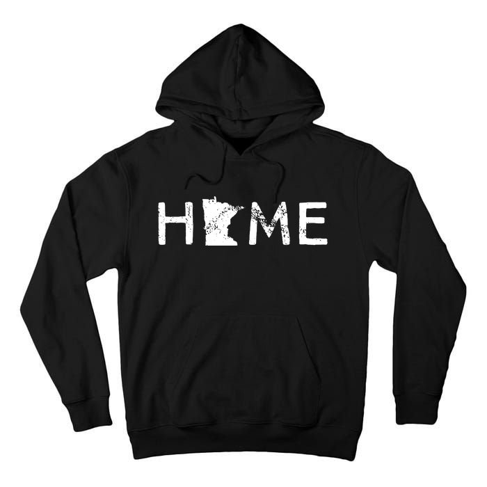 Minnesota Home Mn State Pride Tall Hoodie