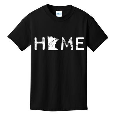 Minnesota Home Mn State Pride Kids T-Shirt