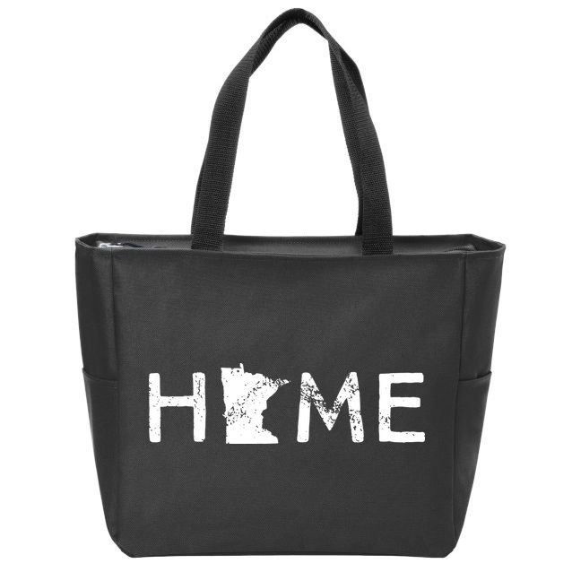 Minnesota Home Mn State Pride Zip Tote Bag