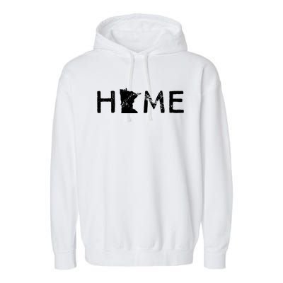 Minnesota Home Mn State Pride Garment-Dyed Fleece Hoodie