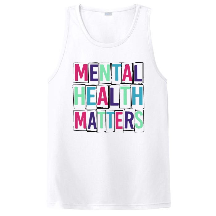 Mental Health Matters Mental Health Day PosiCharge Competitor Tank