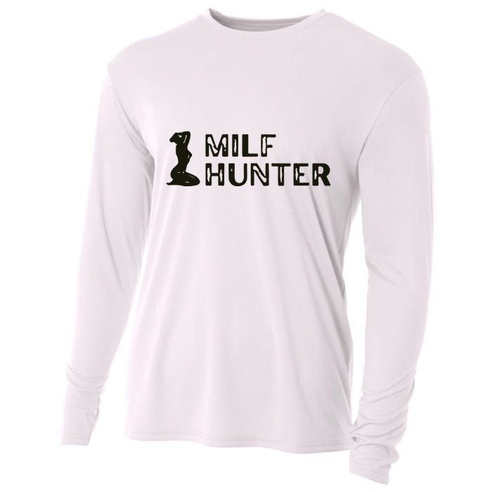 Milf Hunter Cooling Performance Long Sleeve Crew