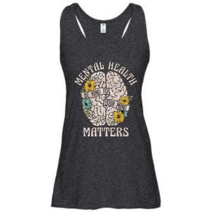 Mental Health Matters Be Kind To Your Mind Mental Awareness Ladies Essential Flowy Tank