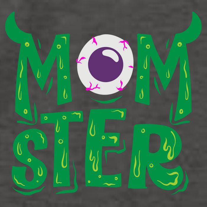 Momster Halloween Mom Vector Backpack