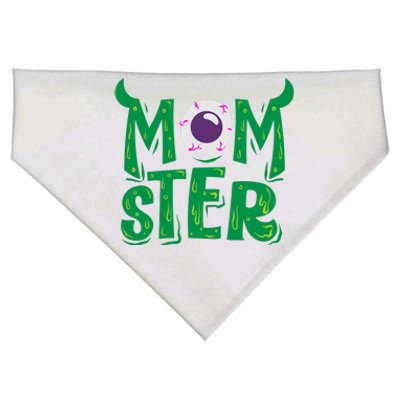 Momster Halloween Mom USA-Made Doggie Bandana