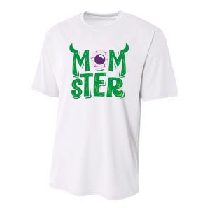 Momster Halloween Mom Youth Performance Sprint T-Shirt