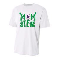 Momster Halloween Mom Youth Performance Sprint T-Shirt