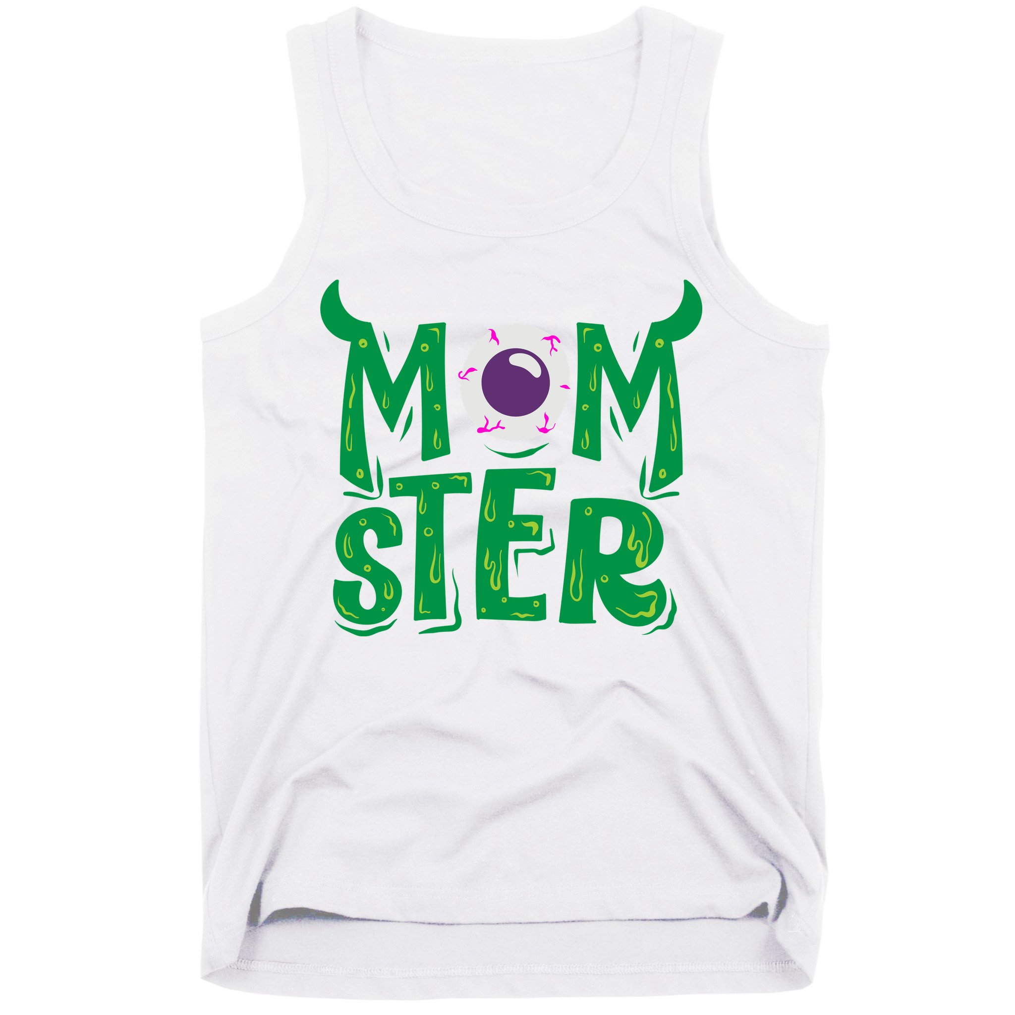 Momster Halloween Mom Tank Top