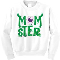 Momster Halloween Mom Kids Sweatshirt